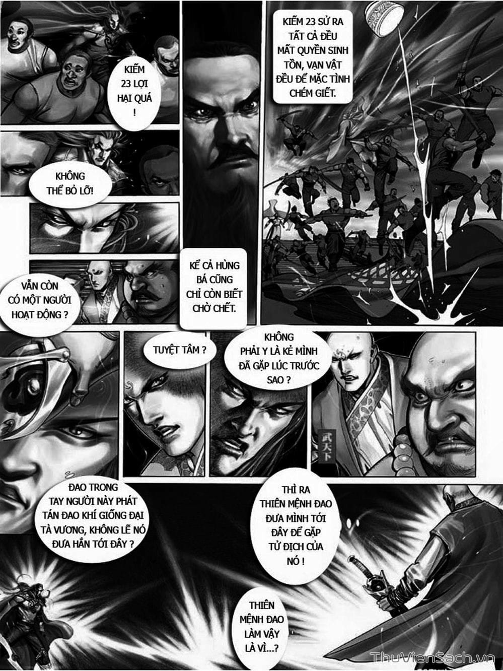 Truyện Tranh Phong Vân Manhua trang 3