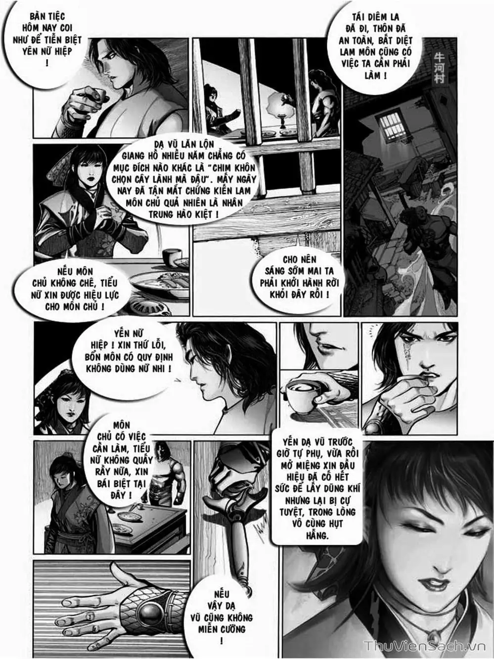 Truyện Tranh Phong Vân Manhua trang 3