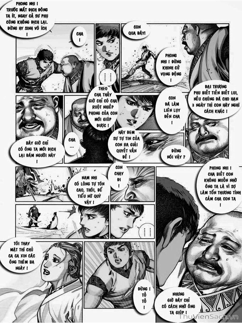 Truyện Tranh Phong Vân Manhua trang 3