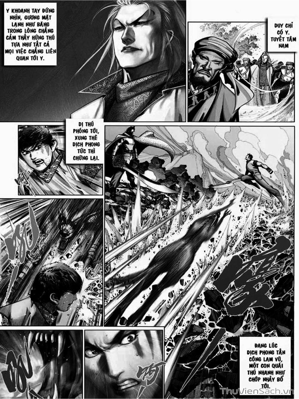 Truyện Tranh Phong Vân Manhua trang 3