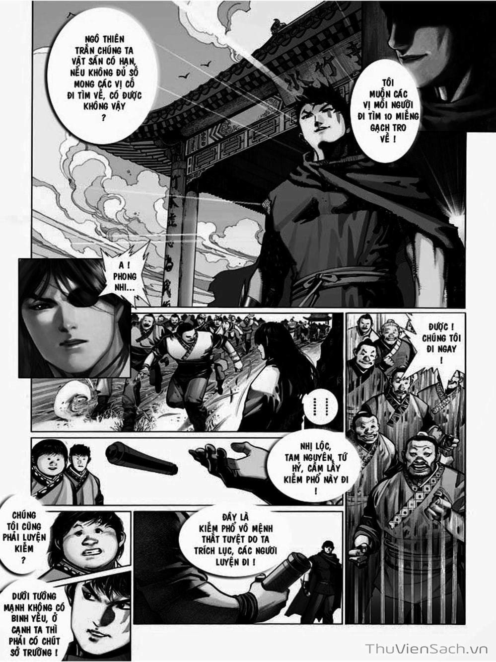 Truyện Tranh Phong Vân Manhua trang 3