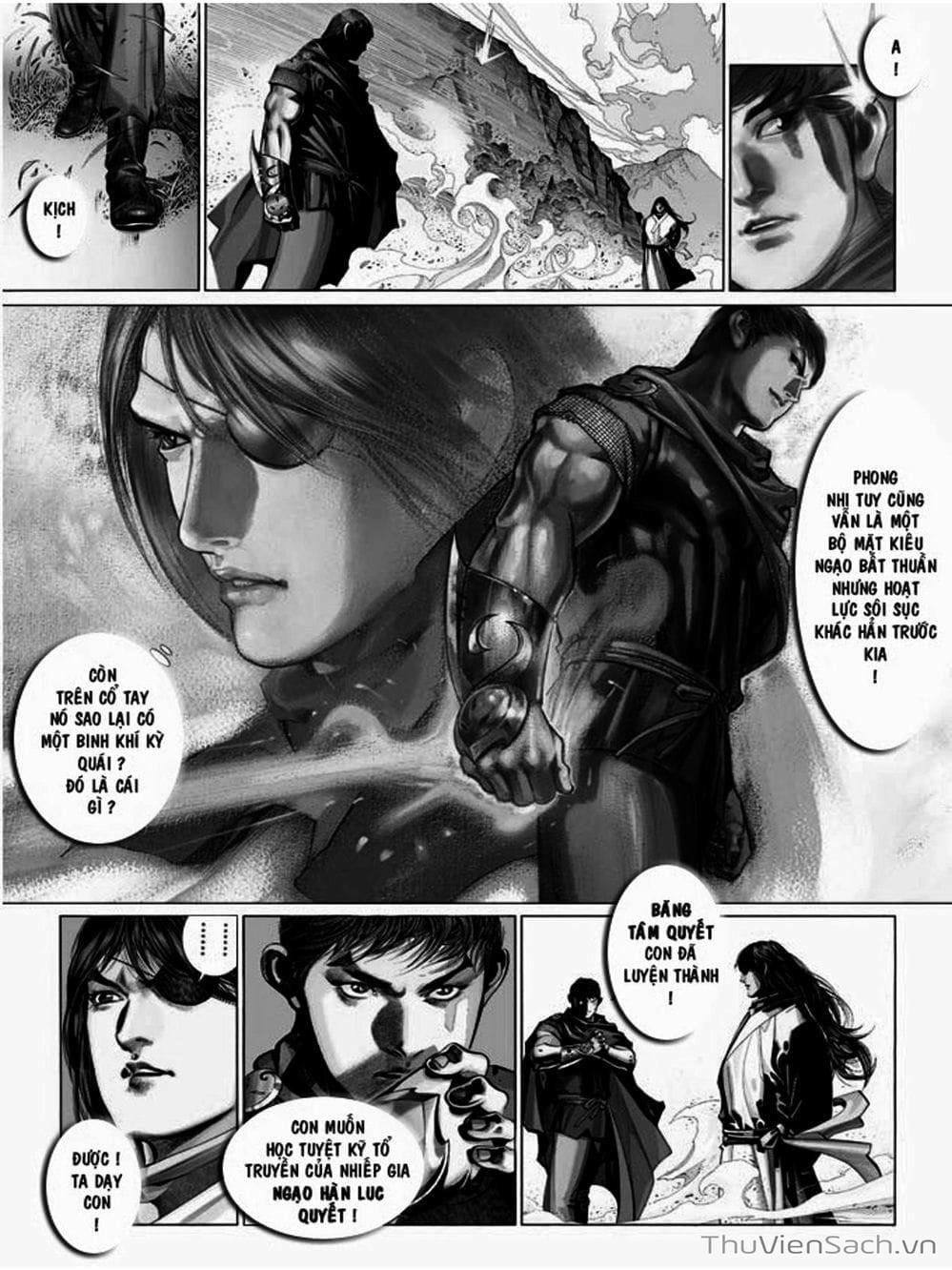 Truyện Tranh Phong Vân Manhua trang 3