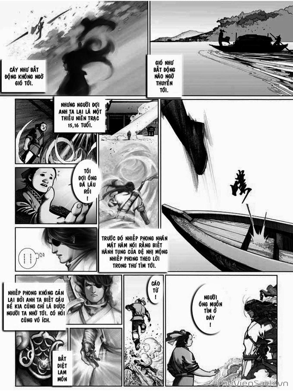 Truyện Tranh Phong Vân Manhua trang 3