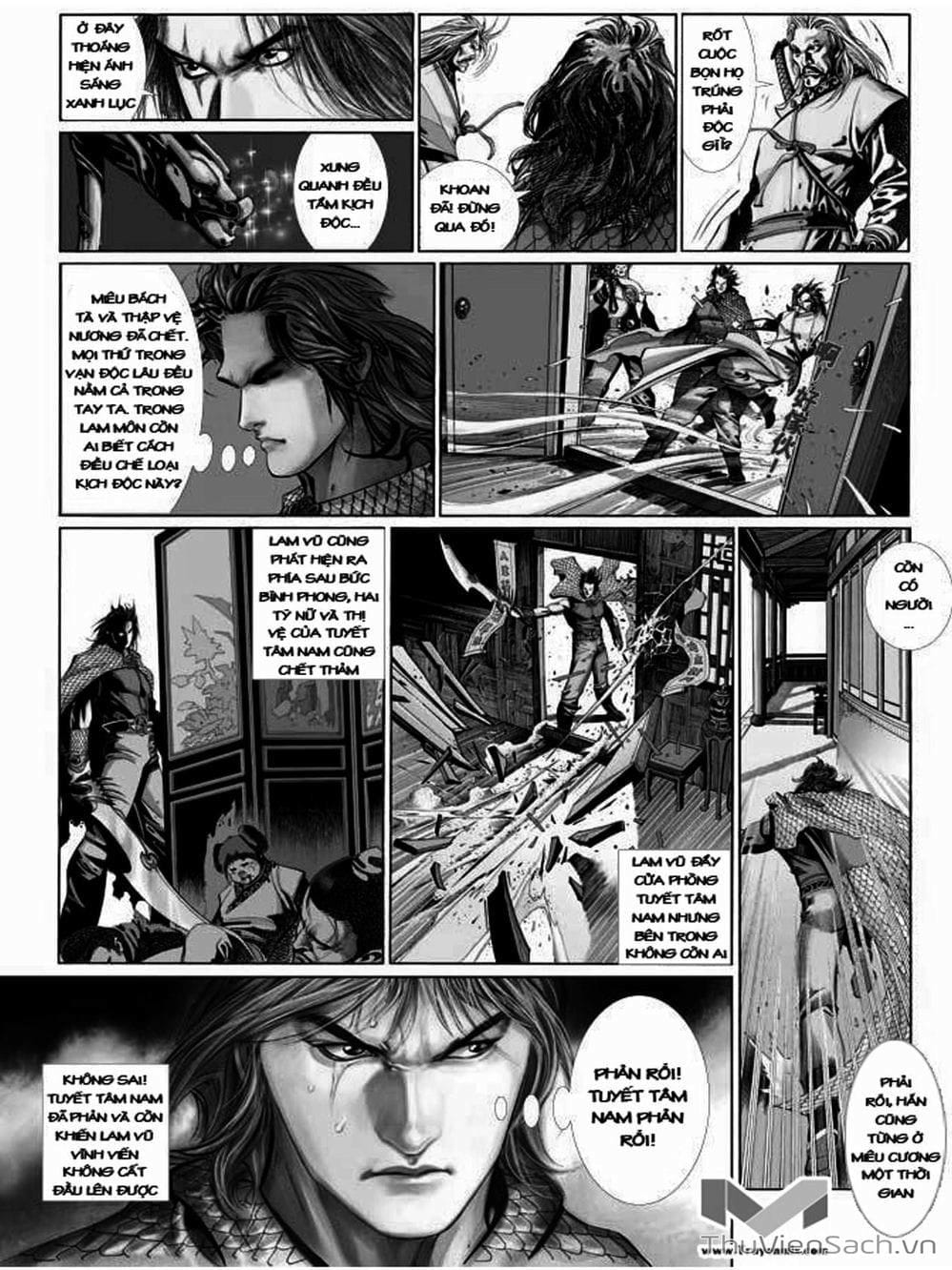 Truyện Tranh Phong Vân Manhua trang 3