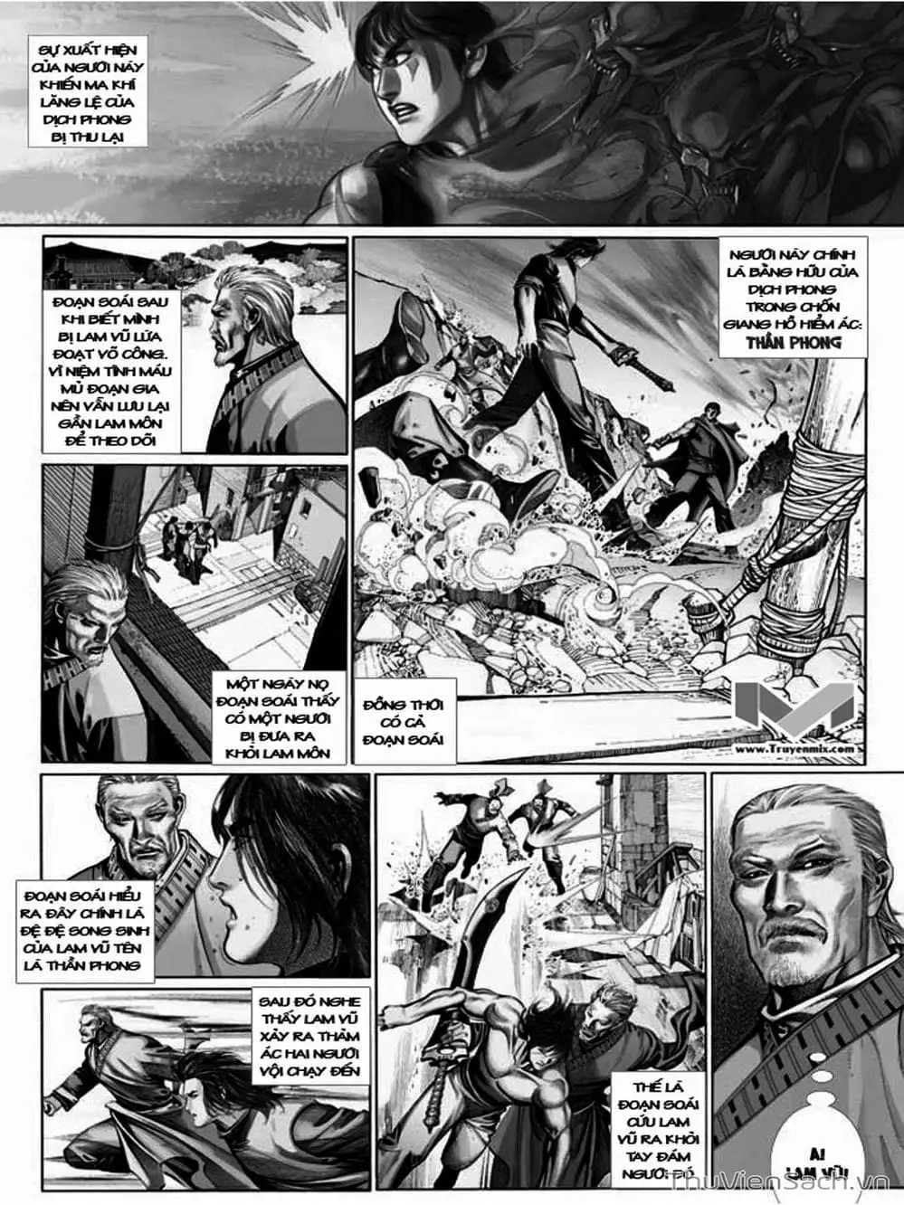 Truyện Tranh Phong Vân Manhua trang 3