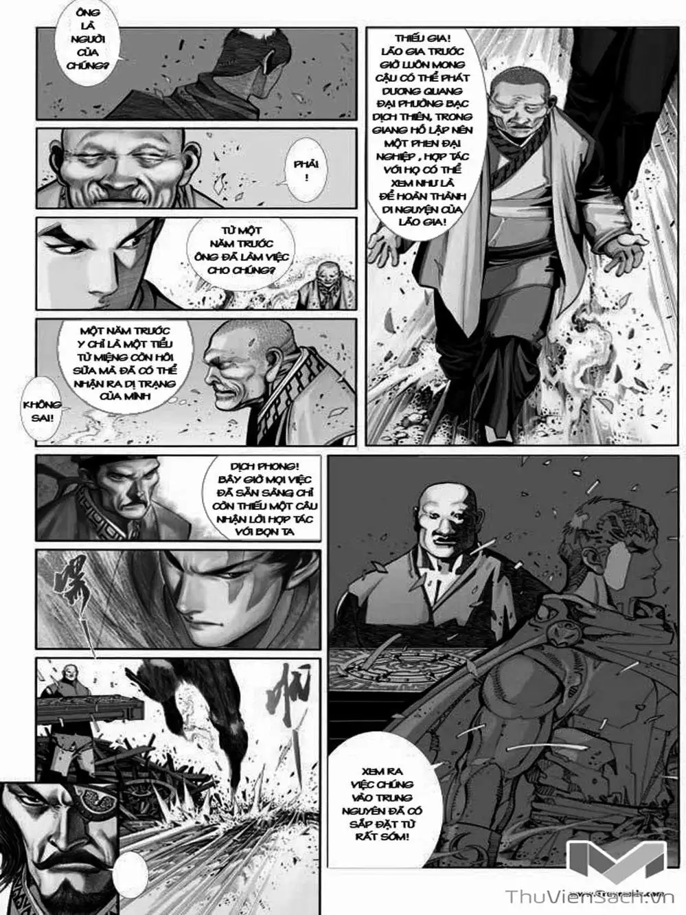 Truyện Tranh Phong Vân Manhua trang 3