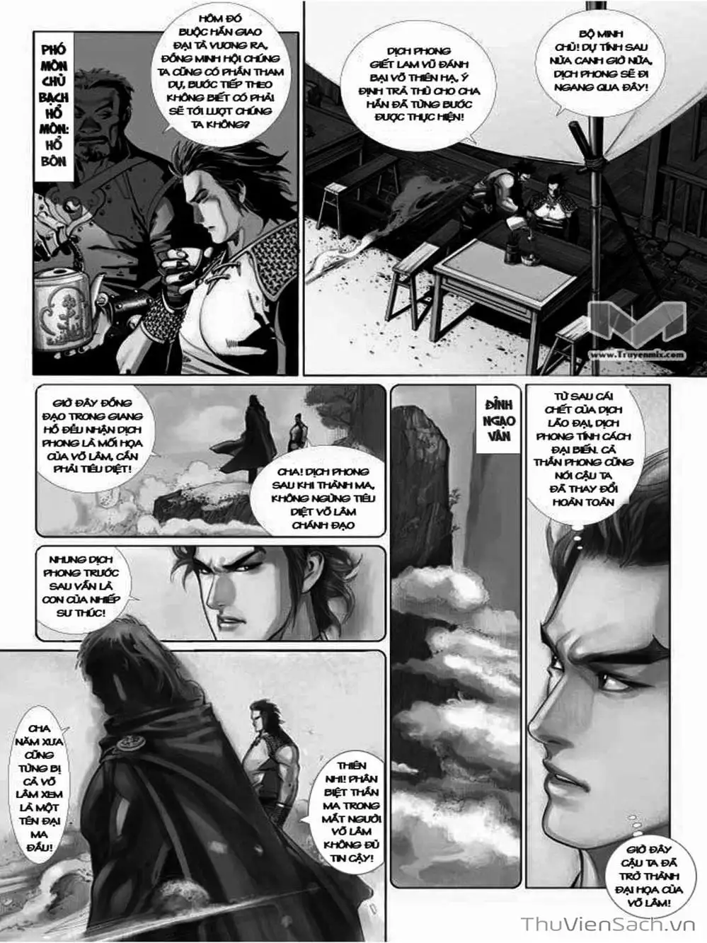 Truyện Tranh Phong Vân Manhua trang 3