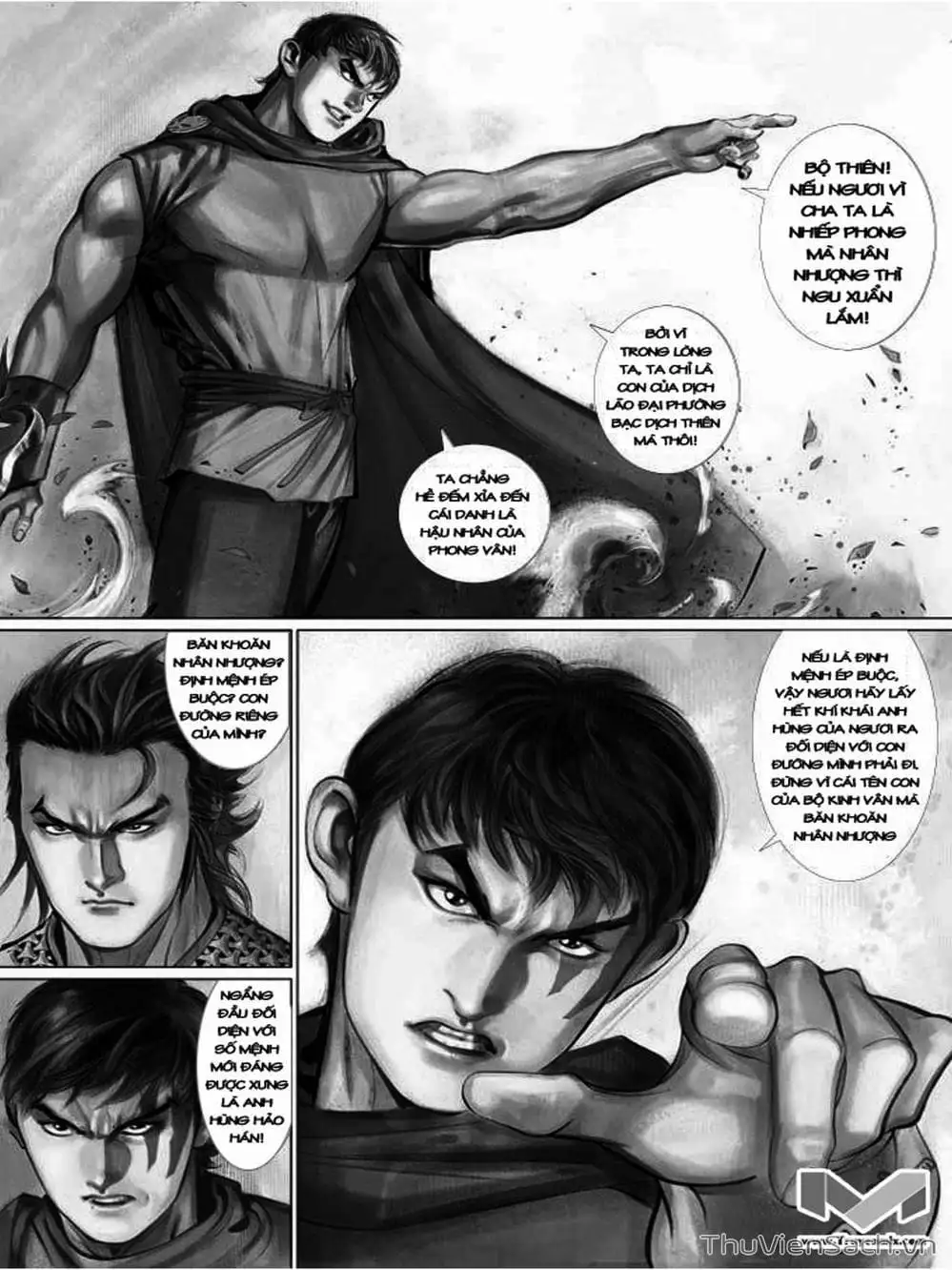 Truyện Tranh Phong Vân Manhua trang 3
