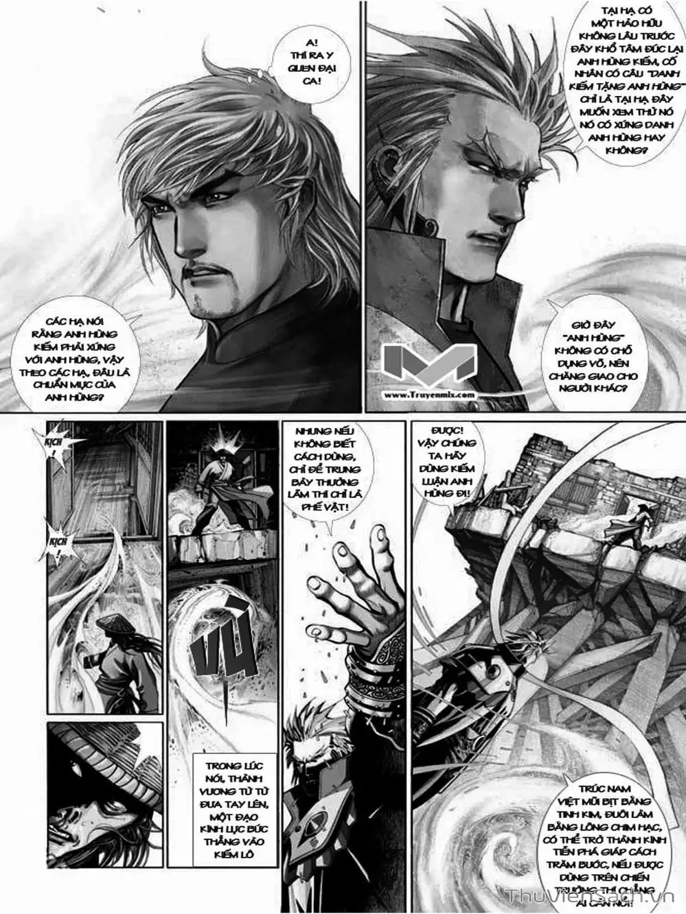 Truyện Tranh Phong Vân Manhua trang 3