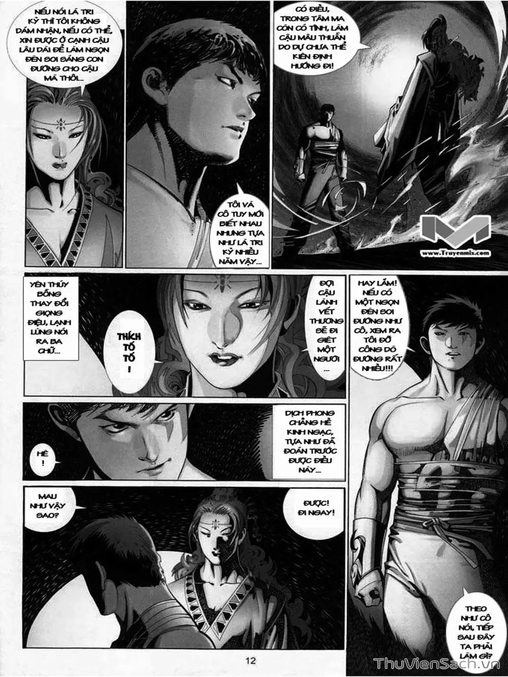 Truyện Tranh Phong Vân Manhua trang 3