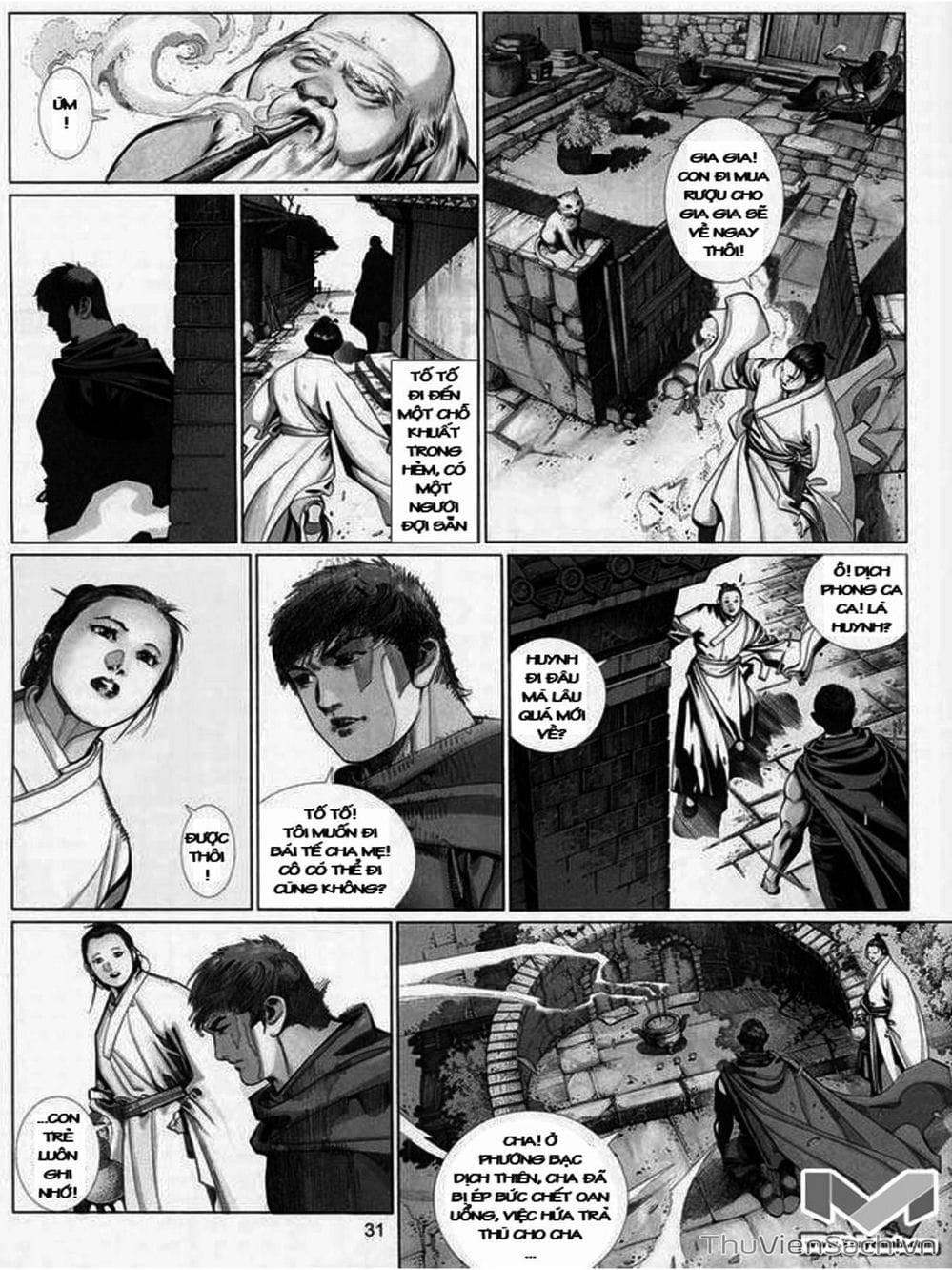 Truyện Tranh Phong Vân Manhua trang 3