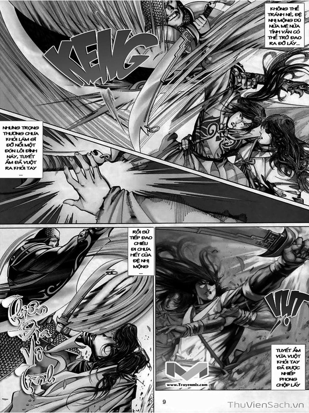 Truyện Tranh Phong Vân Manhua trang 3