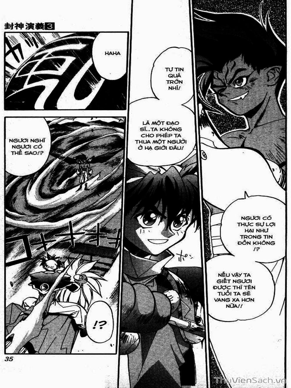 Truyện Tranh Phong Thần Diễn Nghĩa - Houshin Engi trang 4