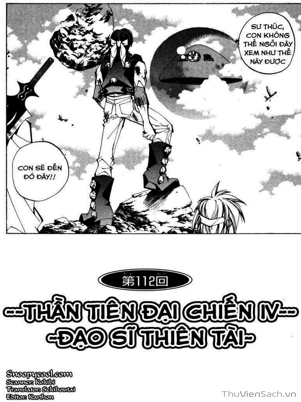 Truyện Tranh Phong Thần Diễn Nghĩa - Houshin Engi trang 4