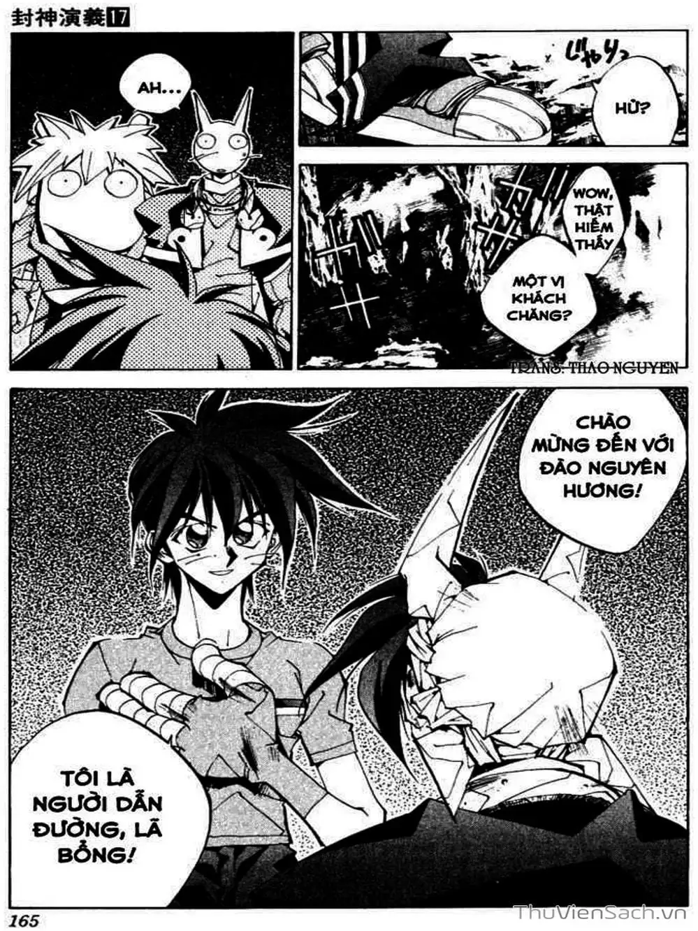 Truyện Tranh Phong Thần Diễn Nghĩa - Houshin Engi trang 4