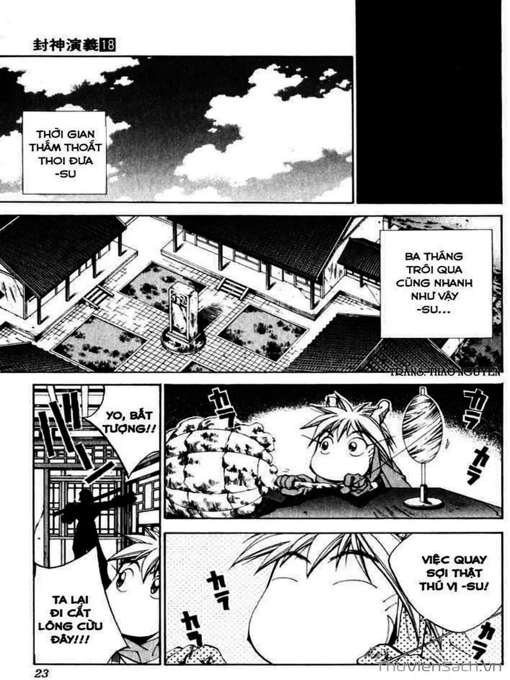 Truyện Tranh Phong Thần Diễn Nghĩa - Houshin Engi trang 4