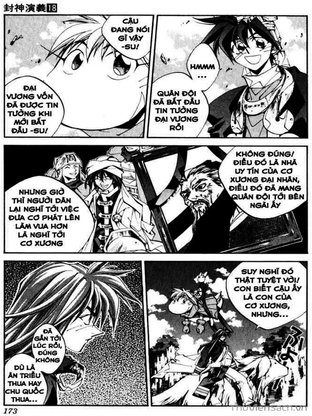 Truyện Tranh Phong Thần Diễn Nghĩa - Houshin Engi trang 4