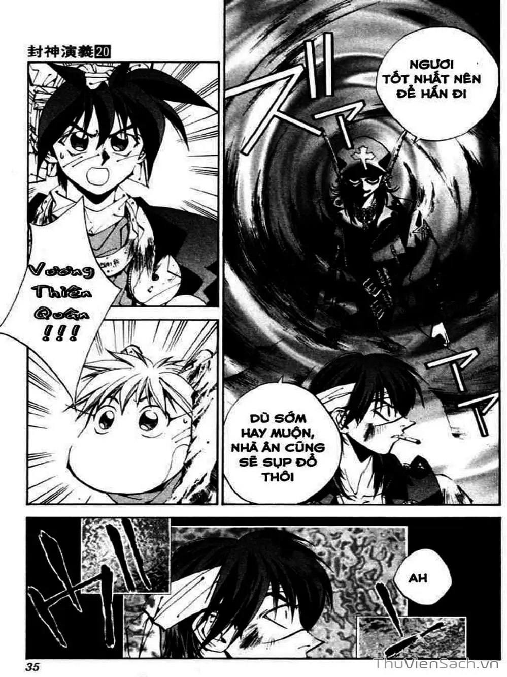 Truyện Tranh Phong Thần Diễn Nghĩa - Houshin Engi trang 4