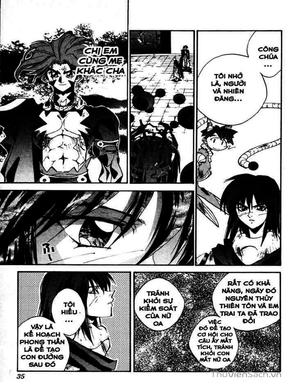 Truyện Tranh Phong Thần Diễn Nghĩa - Houshin Engi trang 4