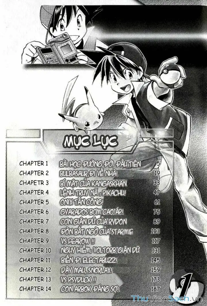 Truyện Tranh Thú Cưng Đặc Biệt - Pokemon Special trang 5