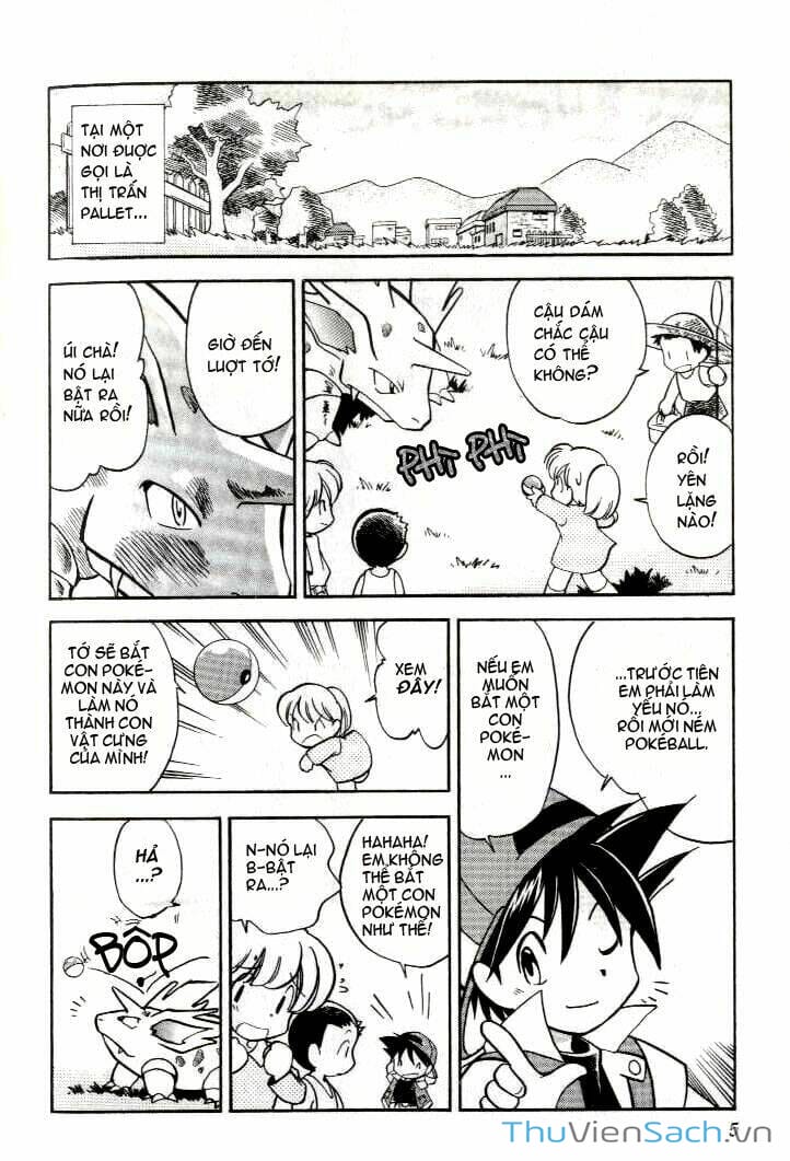 Truyện Tranh Thú Cưng Đặc Biệt - Pokemon Special trang 5