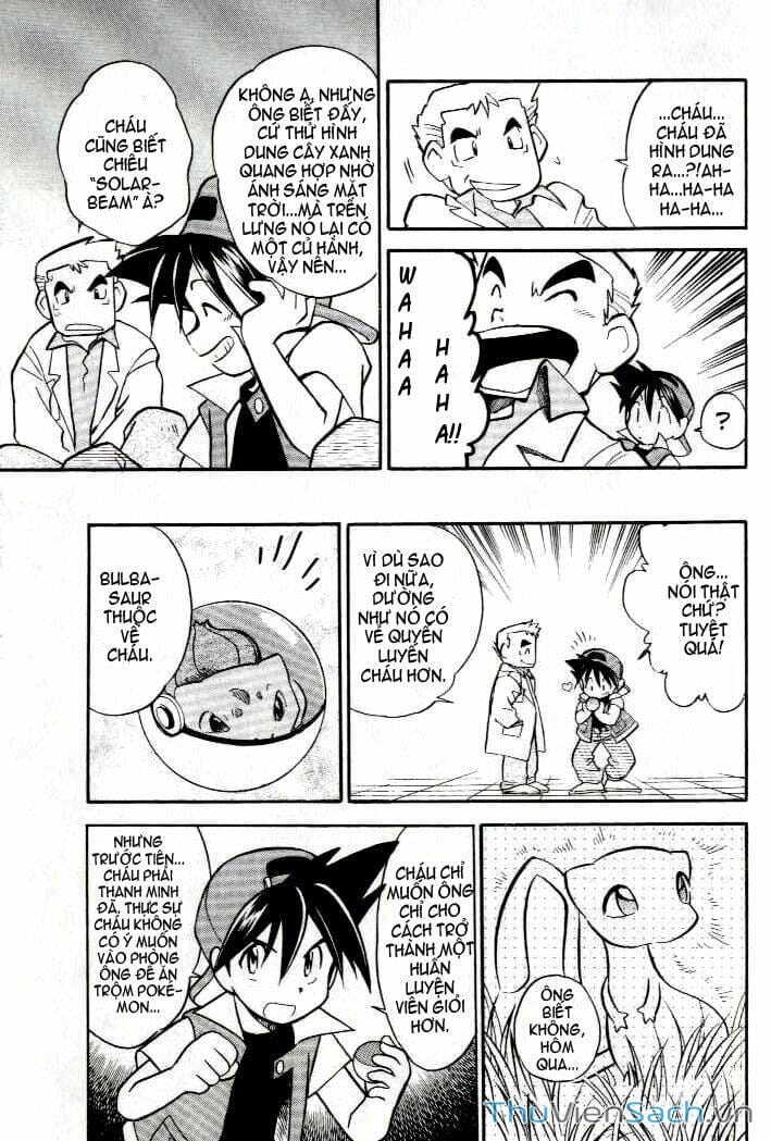 Truyện Tranh Thú Cưng Đặc Biệt - Pokemon Special trang 5