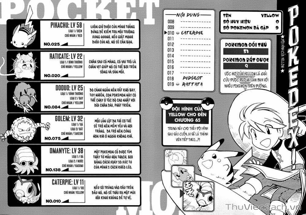 Truyện Tranh Thú Cưng Đặc Biệt - Pokemon Special trang 5