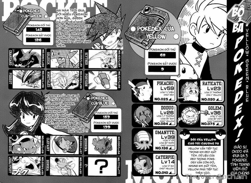 Truyện Tranh Thú Cưng Đặc Biệt - Pokemon Special trang 5