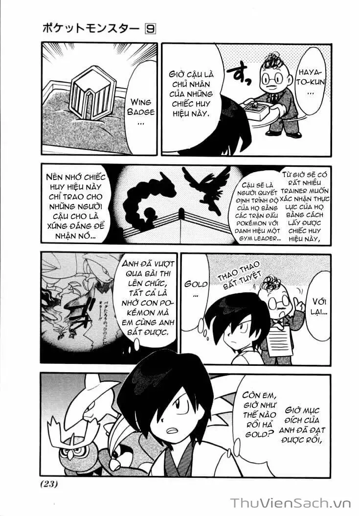 Truyện Tranh Thú Cưng Đặc Biệt - Pokemon Special trang 5