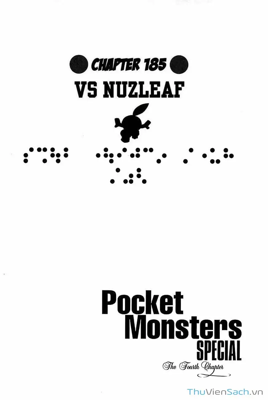 Truyện Tranh Thú Cưng Đặc Biệt - Pokemon Special trang 5