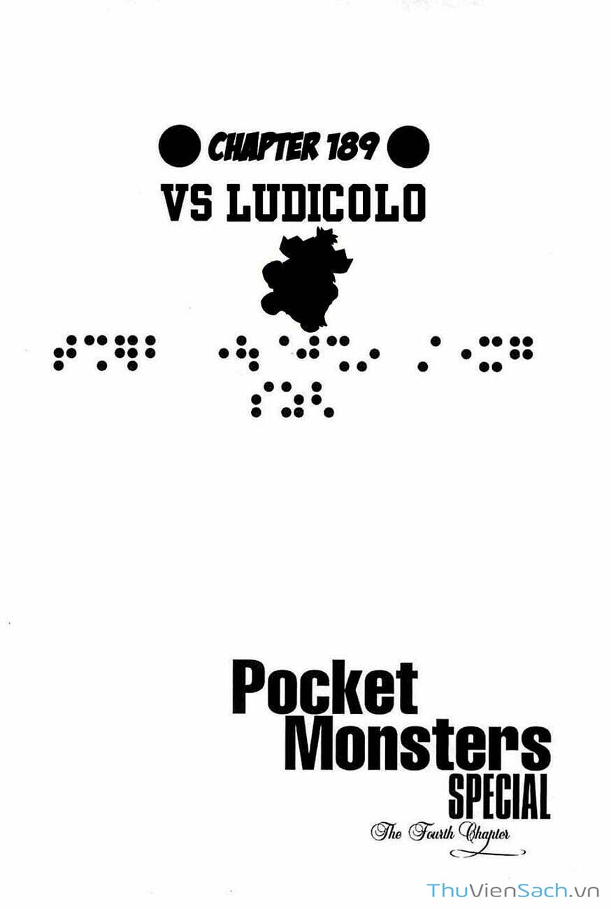 Truyện Tranh Thú Cưng Đặc Biệt - Pokemon Special trang 5