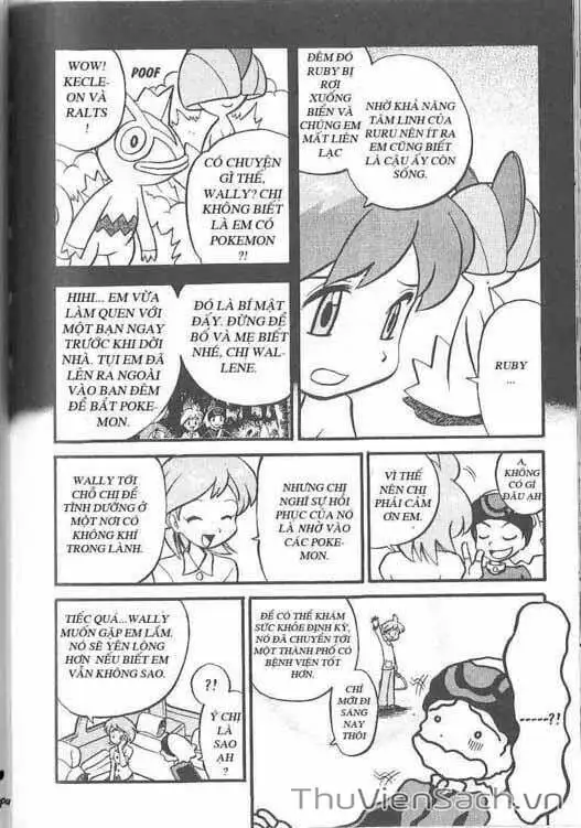 Truyện Tranh Thú Cưng Đặc Biệt - Pokemon Special trang 5