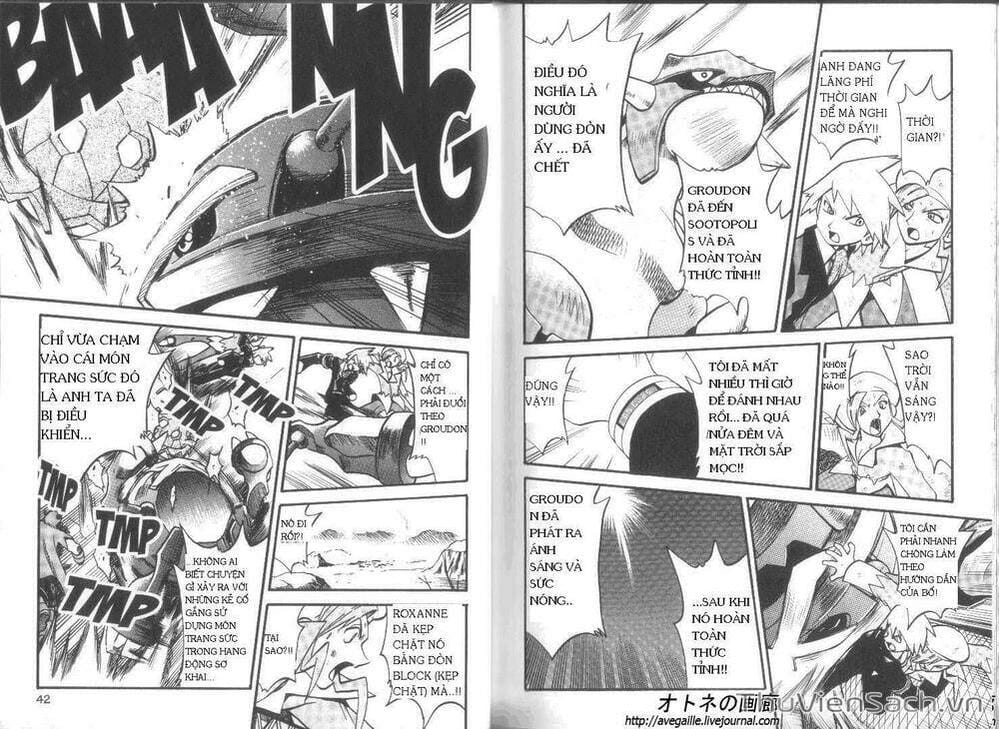 Truyện Tranh Thú Cưng Đặc Biệt - Pokemon Special trang 5