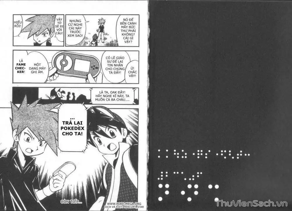 Truyện Tranh Thú Cưng Đặc Biệt - Pokemon Special trang 5