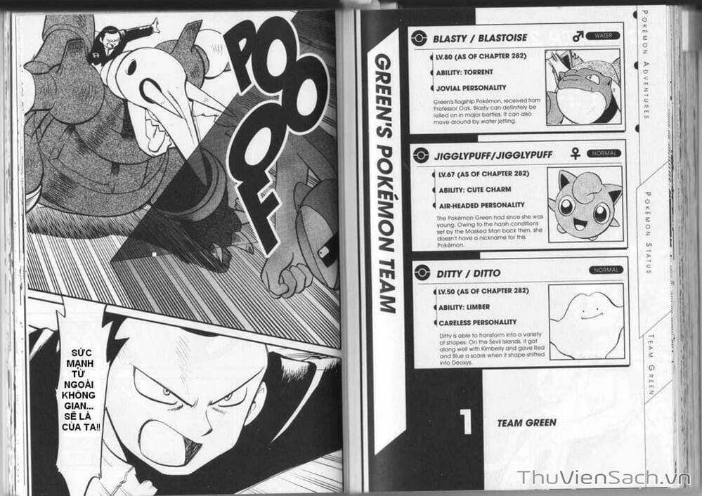 Truyện Tranh Thú Cưng Đặc Biệt - Pokemon Special trang 5