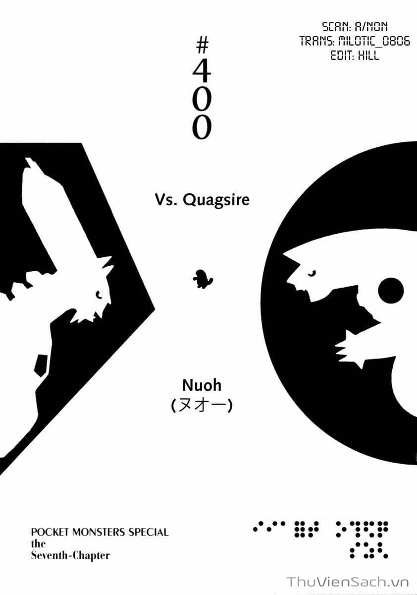 Truyện Tranh Thú Cưng Đặc Biệt - Pokemon Special trang 5
