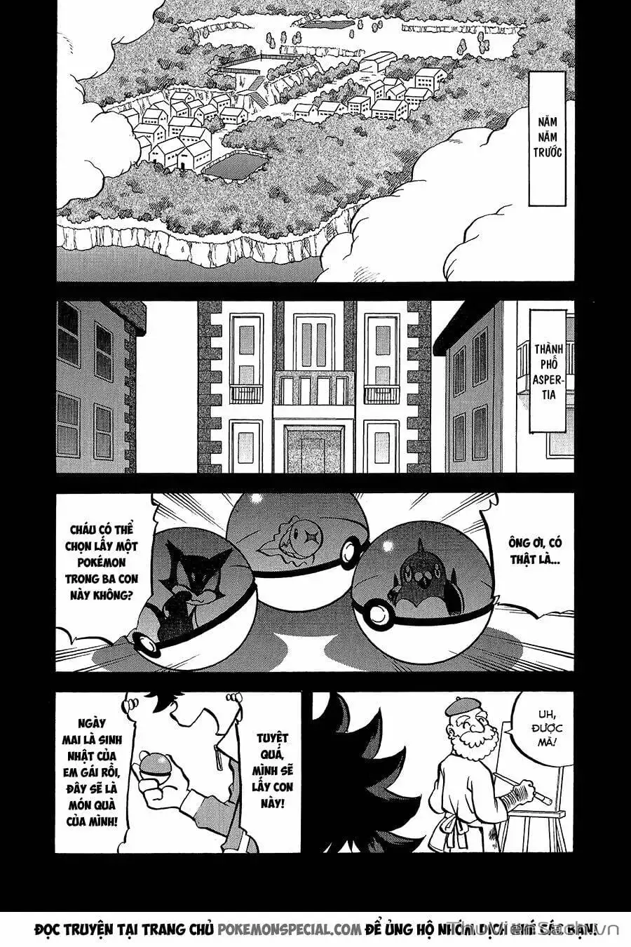 Truyện Tranh Thú Cưng Đặc Biệt - Pokemon Special trang 5