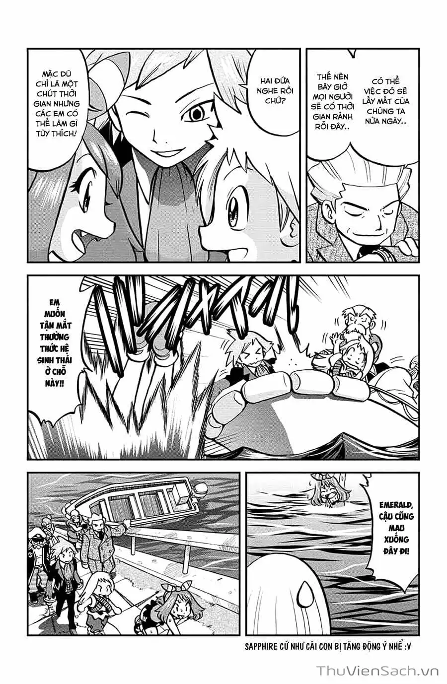 Truyện Tranh Thú Cưng Đặc Biệt - Pokemon Special trang 5