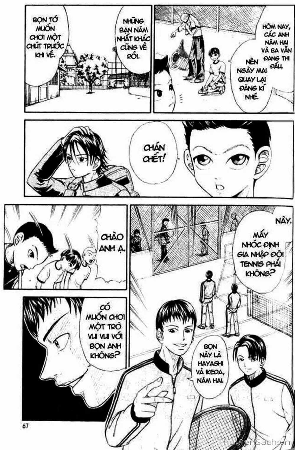 Truyện Tranh Hoàng Tử Tennis - Prince Of Tennis trang 3