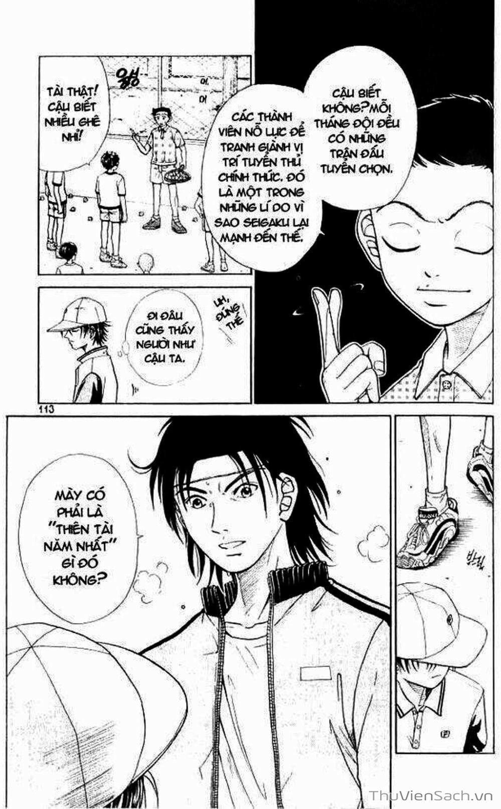 Truyện Tranh Hoàng Tử Tennis - Prince Of Tennis trang 3