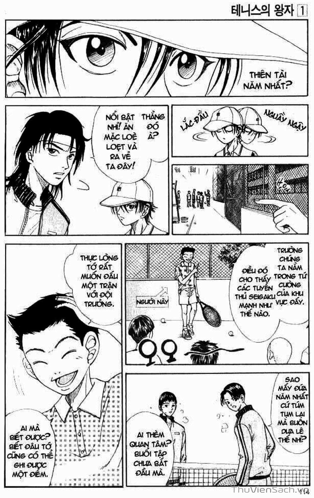 Truyện Tranh Hoàng Tử Tennis - Prince Of Tennis trang 3