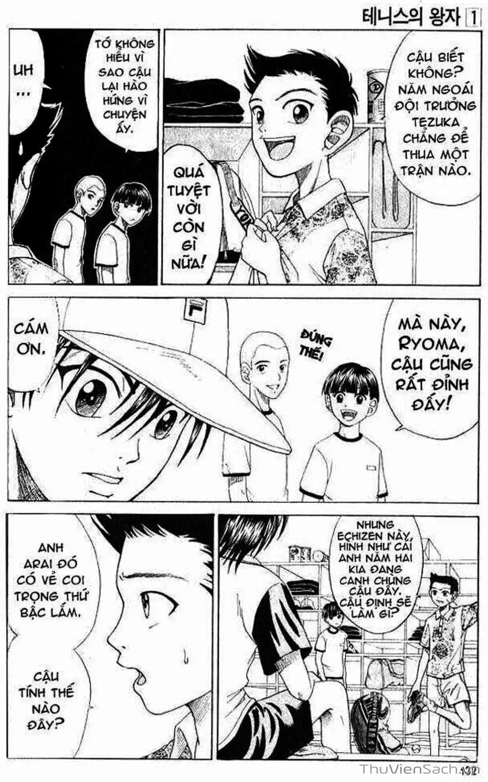 Truyện Tranh Hoàng Tử Tennis - Prince Of Tennis trang 3