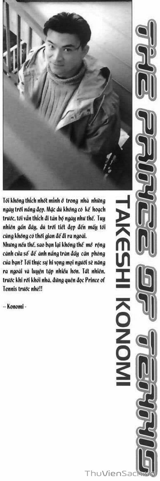 Truyện Tranh Hoàng Tử Tennis - Prince Of Tennis trang 3