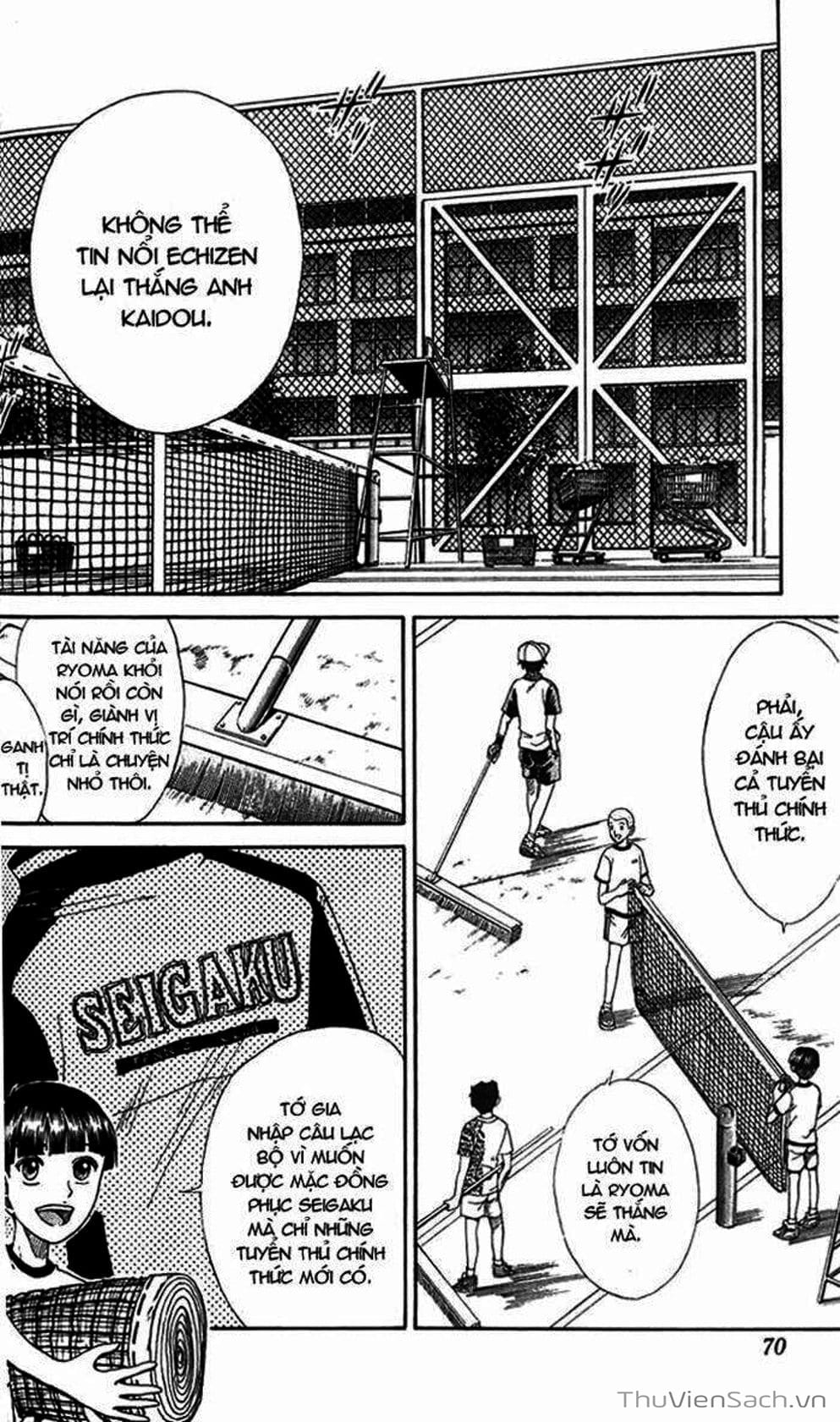 Truyện Tranh Hoàng Tử Tennis - Prince Of Tennis trang 3