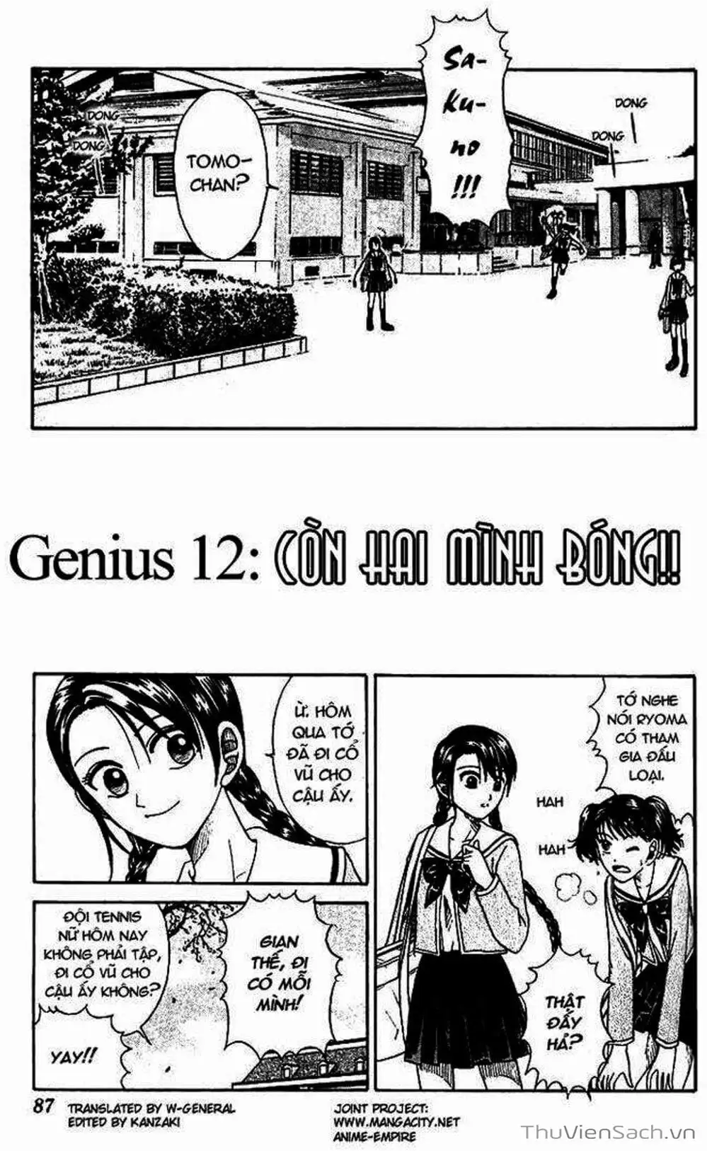 Truyện Tranh Hoàng Tử Tennis - Prince Of Tennis trang 3