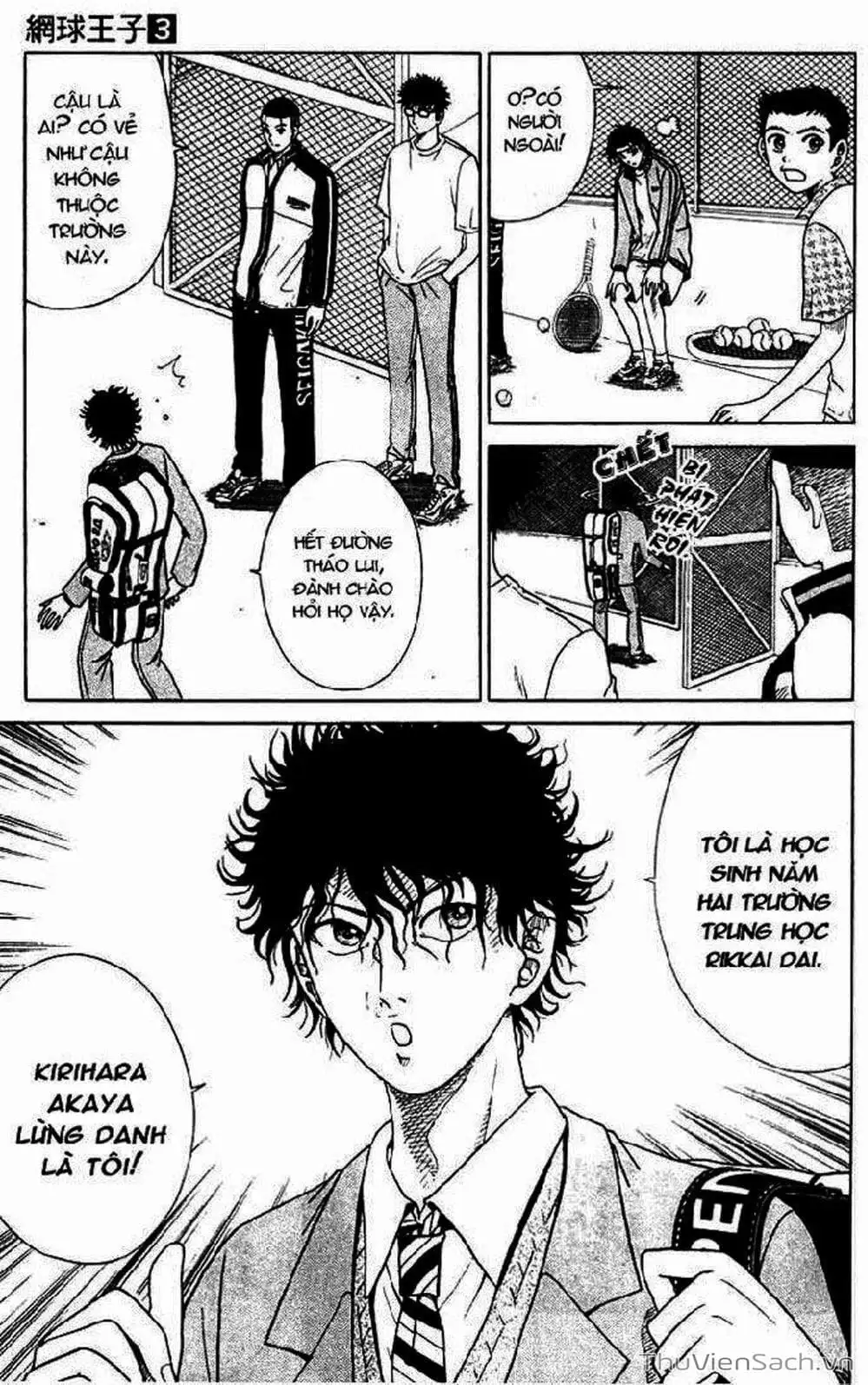 Truyện Tranh Hoàng Tử Tennis - Prince Of Tennis trang 3