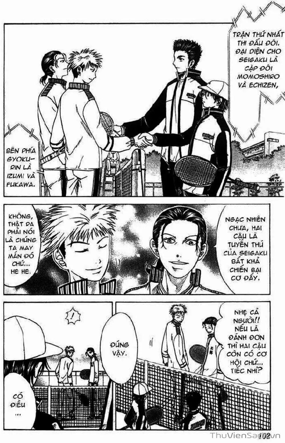 Truyện Tranh Hoàng Tử Tennis - Prince Of Tennis trang 3