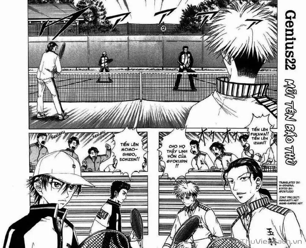 Truyện Tranh Hoàng Tử Tennis - Prince Of Tennis trang 3