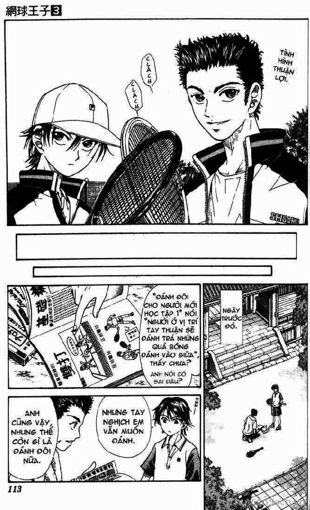 Truyện Tranh Hoàng Tử Tennis - Prince Of Tennis trang 3