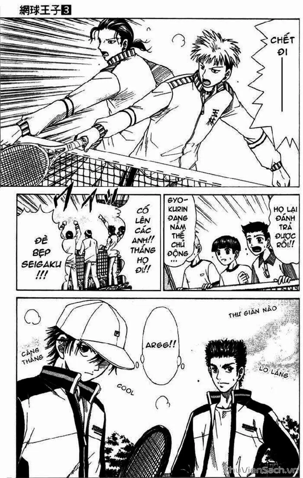 Truyện Tranh Hoàng Tử Tennis - Prince Of Tennis trang 3
